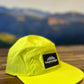 Timpanogos Hiking Co. -  5-panel Water-Repellant Nylon Camp Hat (Neon Yellow)