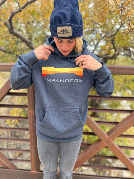 Retro Mountain Classic - Mountain Blend Hoodie