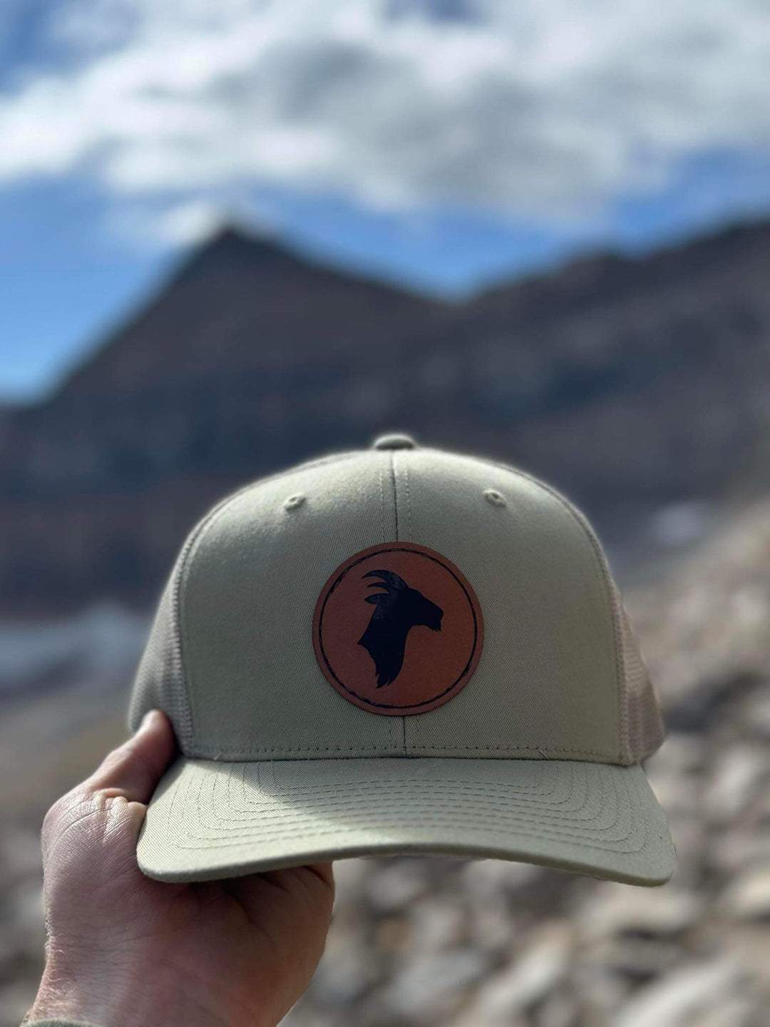 GOAT Trucker Patch Hats