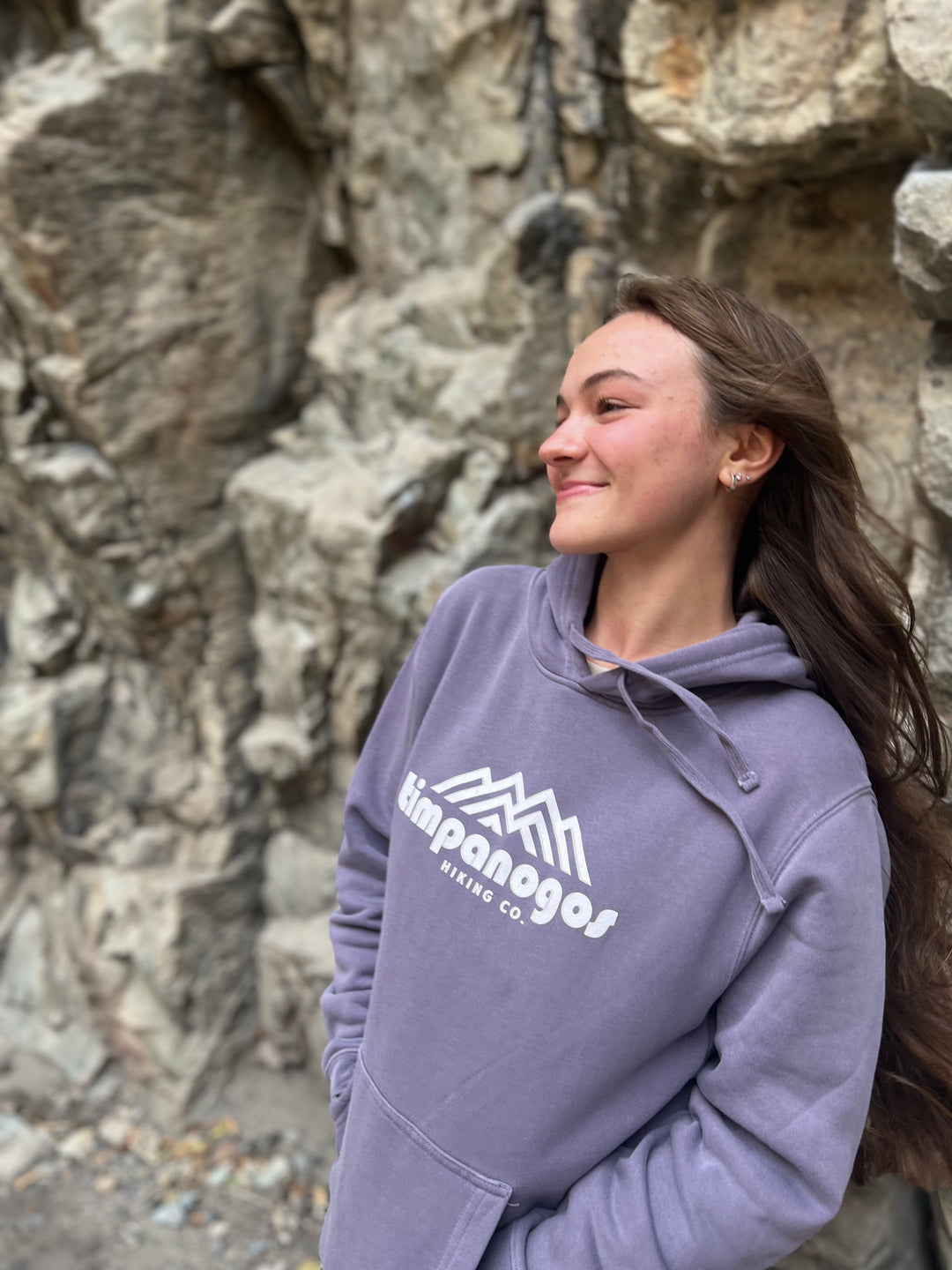 Timpanogos Hiking Co. - Vintage Mountain Blend Hoodie (Lavender)