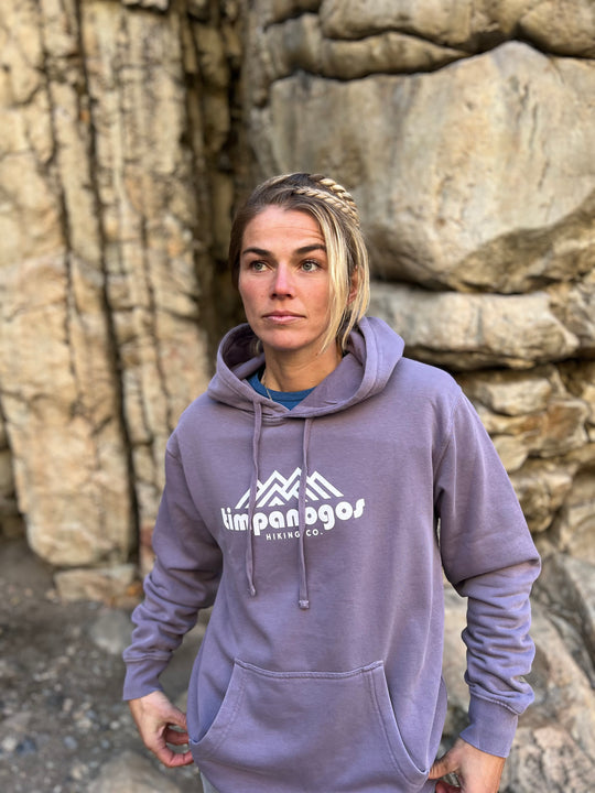 Timpanogos Hiking Co. - Vintage Mountain Blend Hoodie (Lavender)