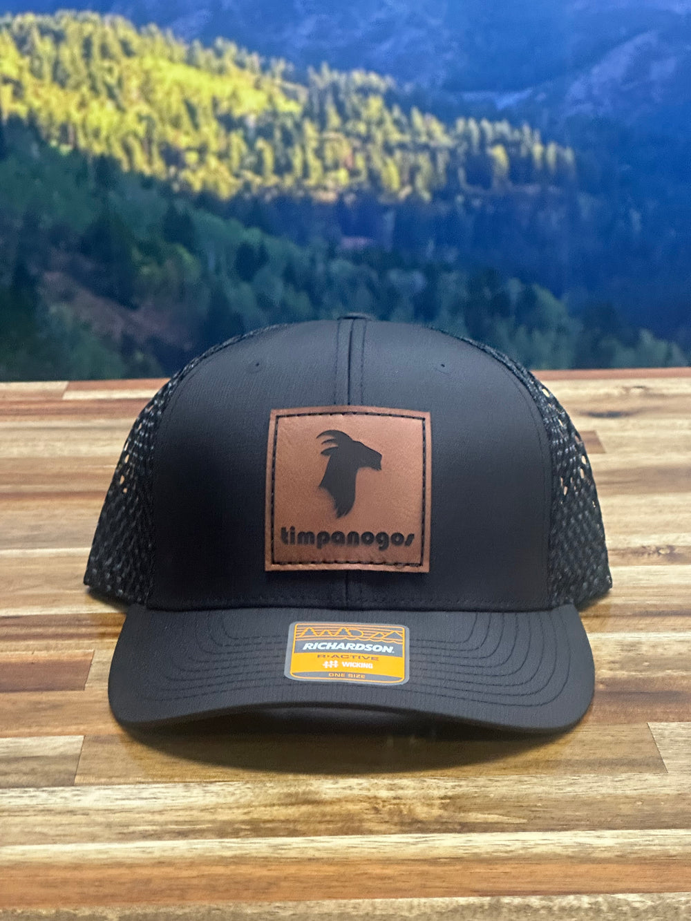 GOAT (Timpanogos) Richardson R-Active Hat (Black)