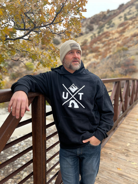 Utah X - Stringless Mountain Blend Hoodie