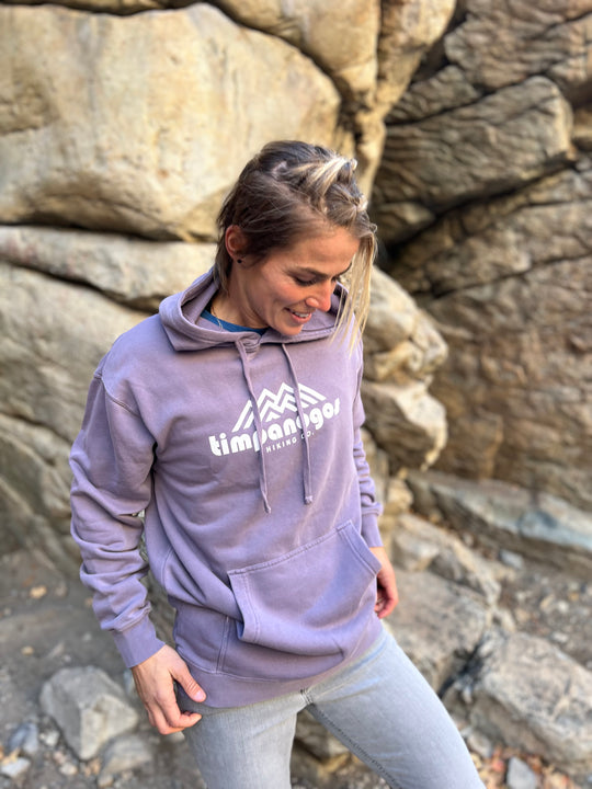 Timpanogos Hiking Co. - Vintage Mountain Blend Hoodie (Lavender)