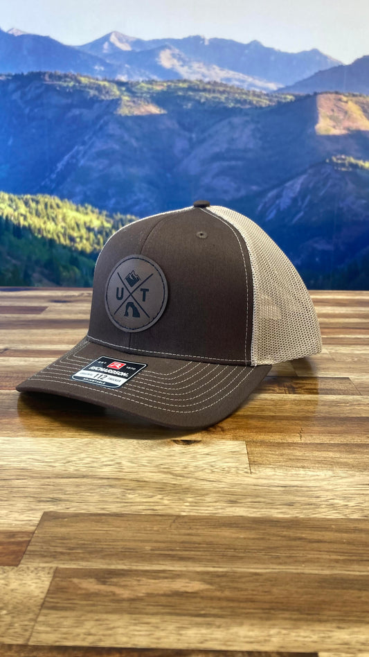 Utah X Richardson 112 Hat - Brown & Tan