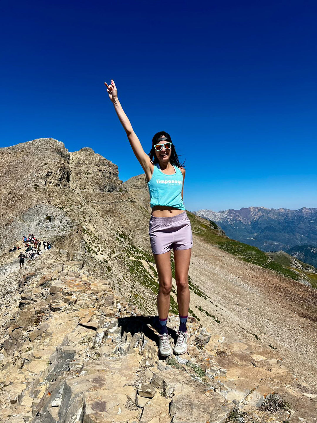 Women's Ideal Racerback Tank (Timpanogos Hiking Co.)