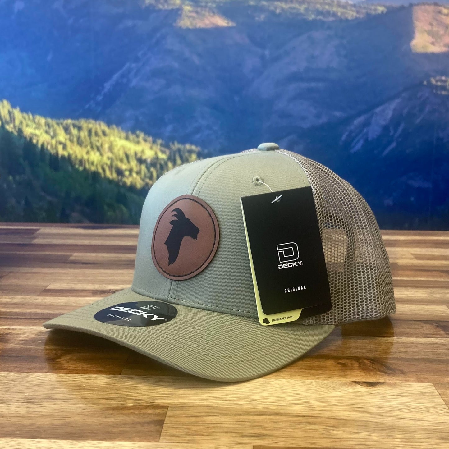 Goat Decky Original Hat - Military Green