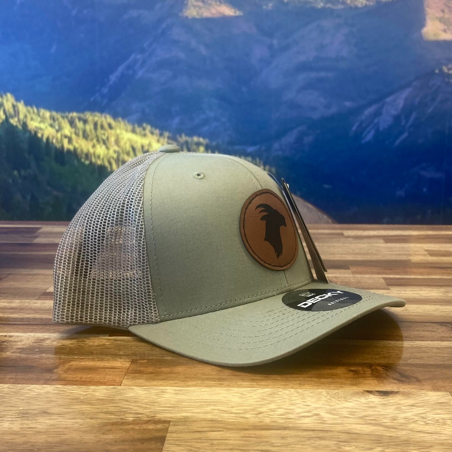 Goat Decky Original Hat - Military Green