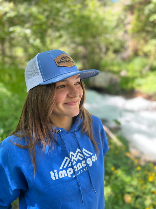 Timpanogos Hiking Co. - Champion Powerblend Hoodie (Royal Blue)