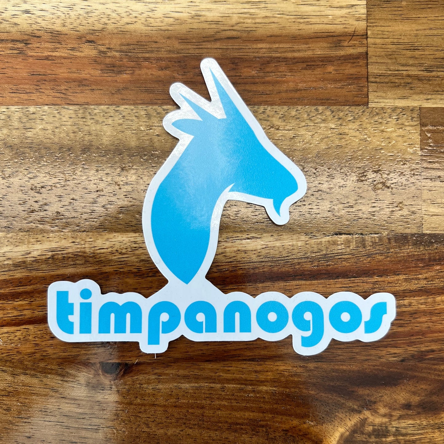 Blue Goat (Timpanogos) - Custom Die Cut Sticker (4 x 4)