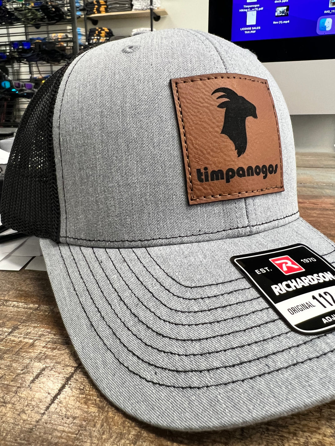 Timpanogos Goat Richardson 112 Hat - Gray & Black