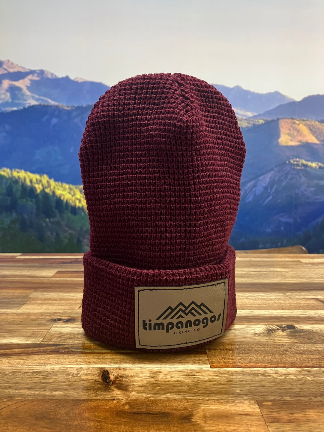 Patch Waffle Beanie - Timpanogos Hiking Co.