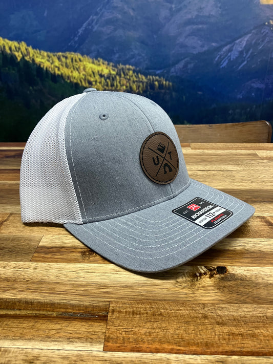 Utah X Richardson 112 Hat - Grey & White