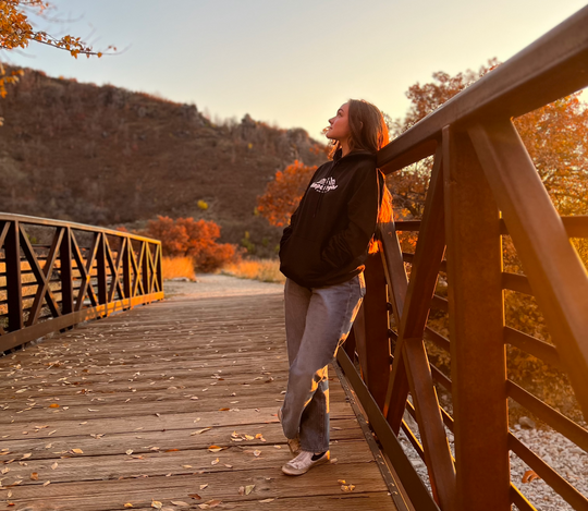 Timpanogos Hiking Co. - Champion Powerblend Hoodie (Midnight Sky)