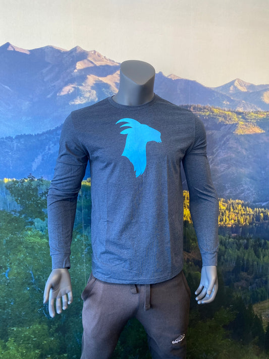 Blue Goat - Premium Long Sleeve T-Shirt