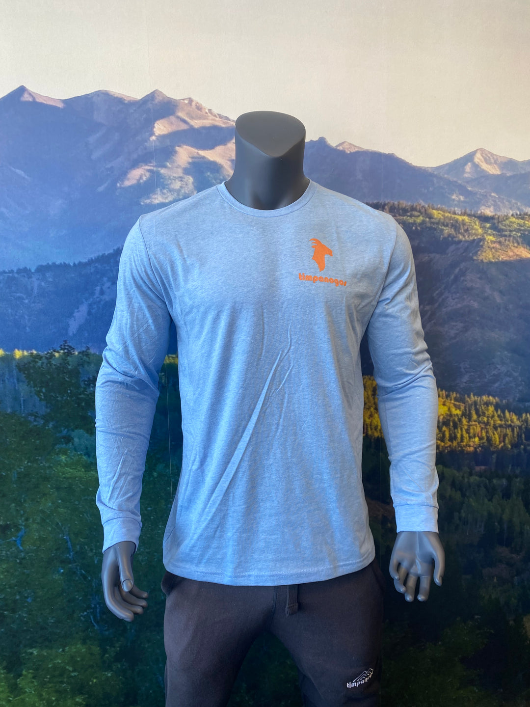 Burnt Orange Goat - Premium Long Sleeve T-Shirt