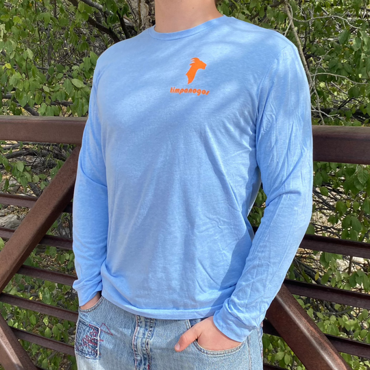 Burnt Orange Goat - Premium Long Sleeve T-Shirt