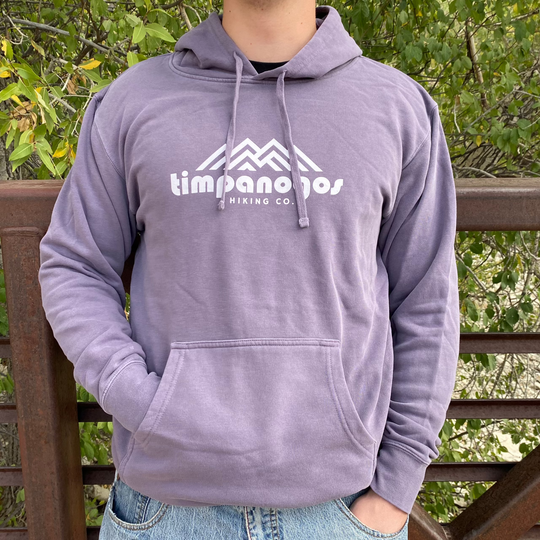 Timpanogos Hiking Co. - Vintage Mountain Blend Hoodie (Lavender)