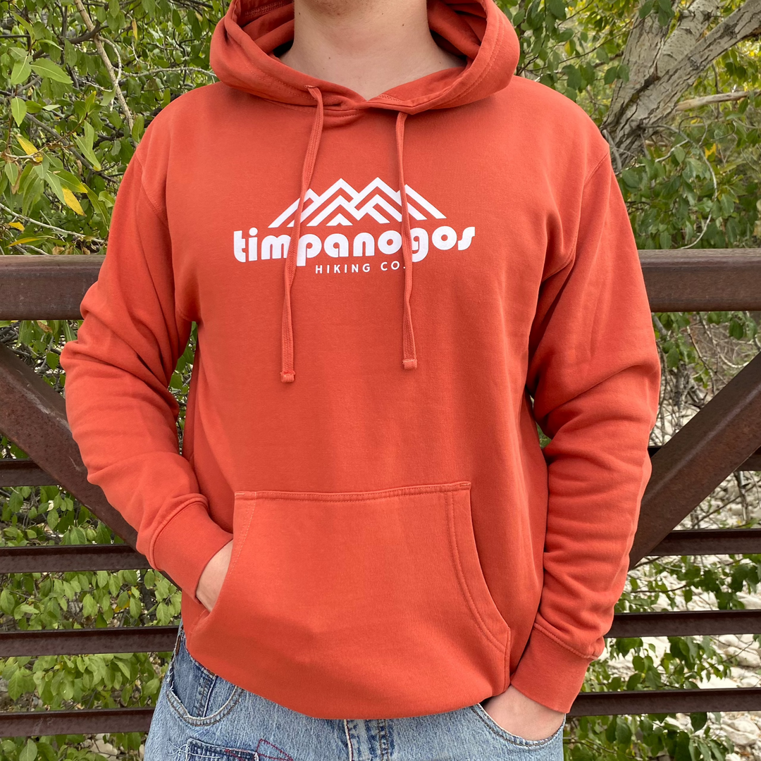 Timpanogos Hiking Co. - Vintage Mountain Blend Hoodie (Red Rock)