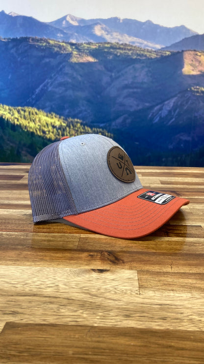 Utah X Richardson 112 Hat - Burnt Orange & Grey