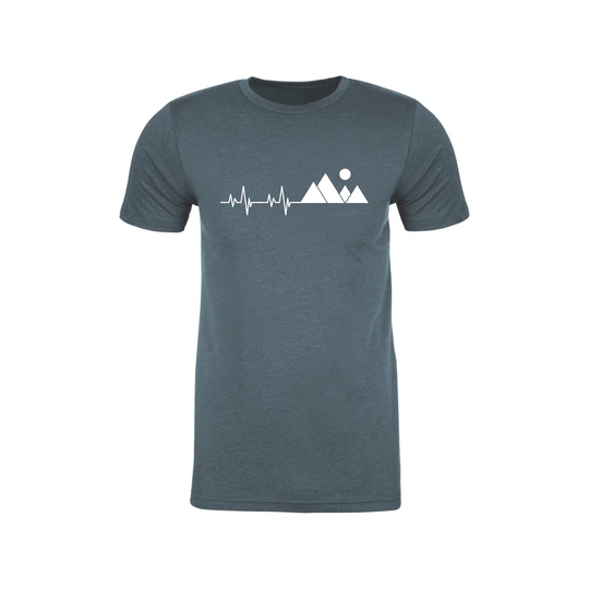 Mountain Pulse - Premium Graphic Tee