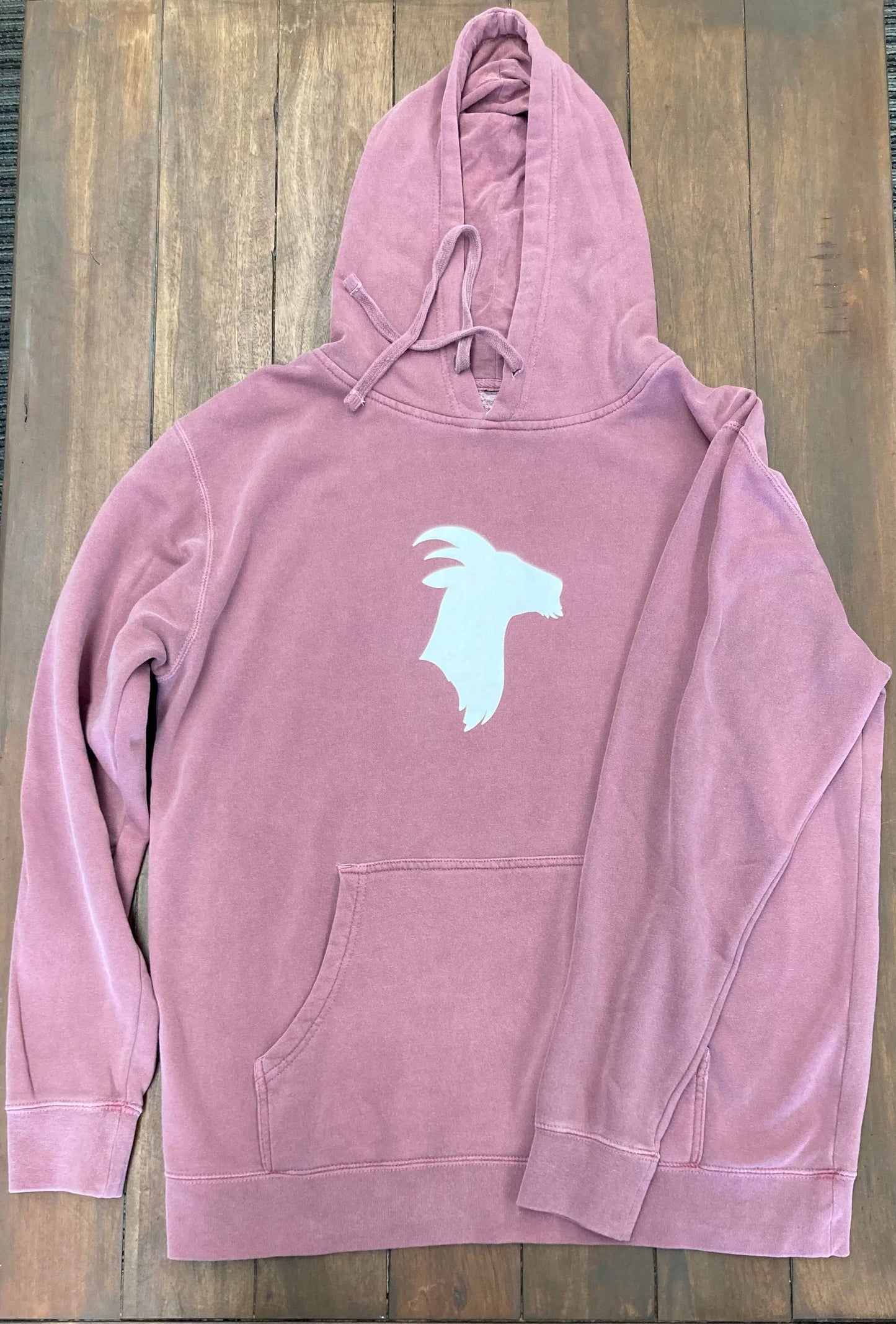 Goat - Vintage Mountain Blend Hoodie (Maroon)