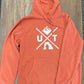 Utah X - Vintage Mountain Blend Hoodie (Redwood)