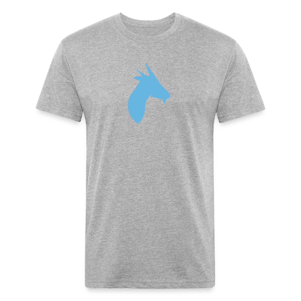 Blue Goat - Premium Graphic Tee - heather gray