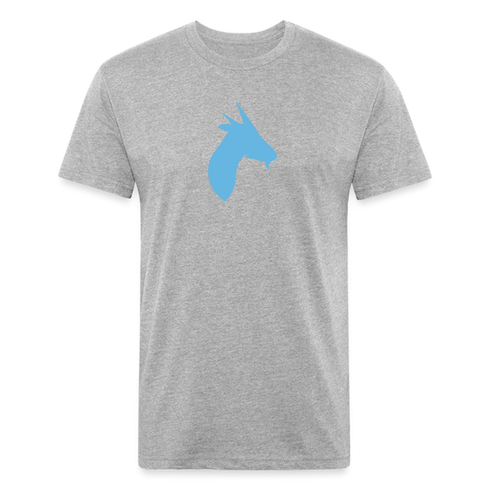 Blue Goat - Premium Graphic Tee - heather gray