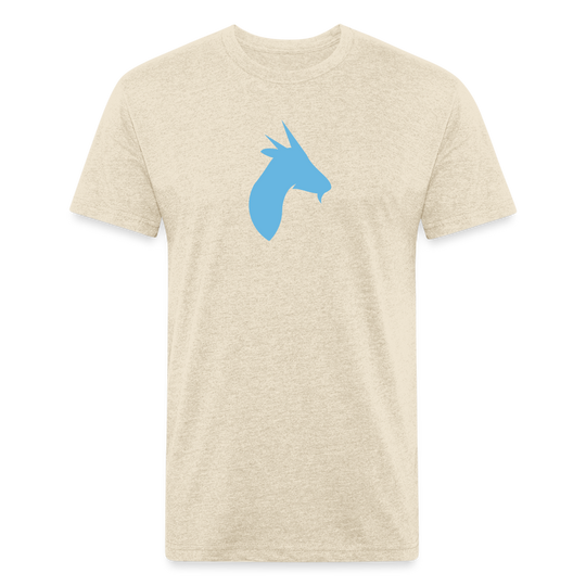 Blue Goat - Premium Graphic Tee - heather cream