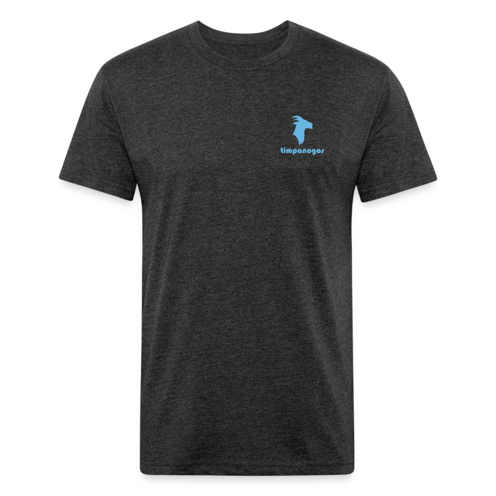 Blue Goat (Timpanogos) - Premium Graphic Tee - heather black