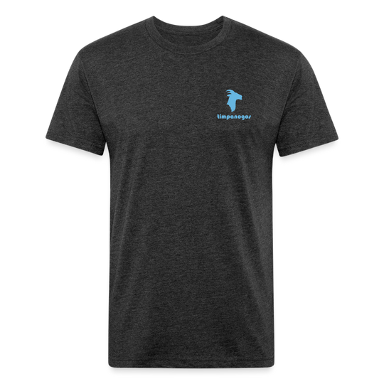 Blue Goat (Timpanogos) - Premium Graphic Tee - heather black