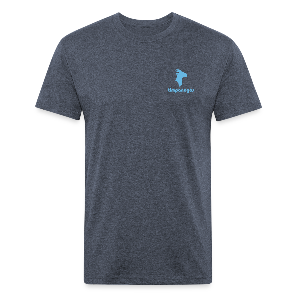 Blue Goat (Timpanogos) - Premium Graphic Tee - heather navy