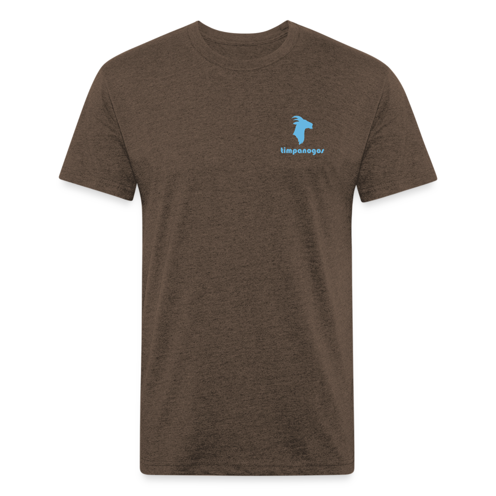 Blue Goat (Timpanogos) - Premium Graphic Tee - heather espresso