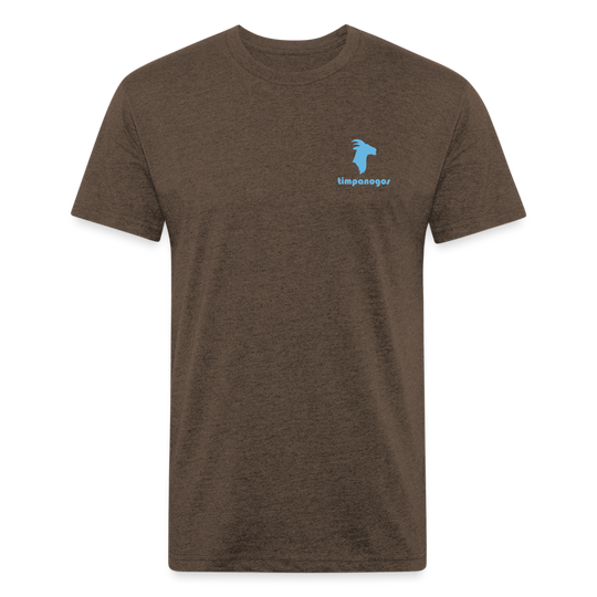 Blue Goat (Timpanogos) - Premium Graphic Tee - heather espresso