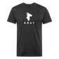 GOAT - Premium Graphic Tee - heather black