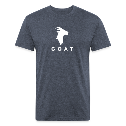 GOAT - Premium Graphic Tee - heather navy