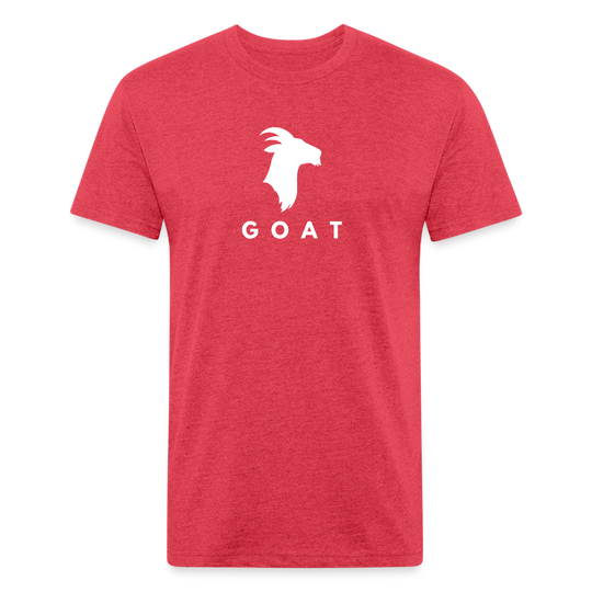 GOAT - Premium Graphic Tee - heather red