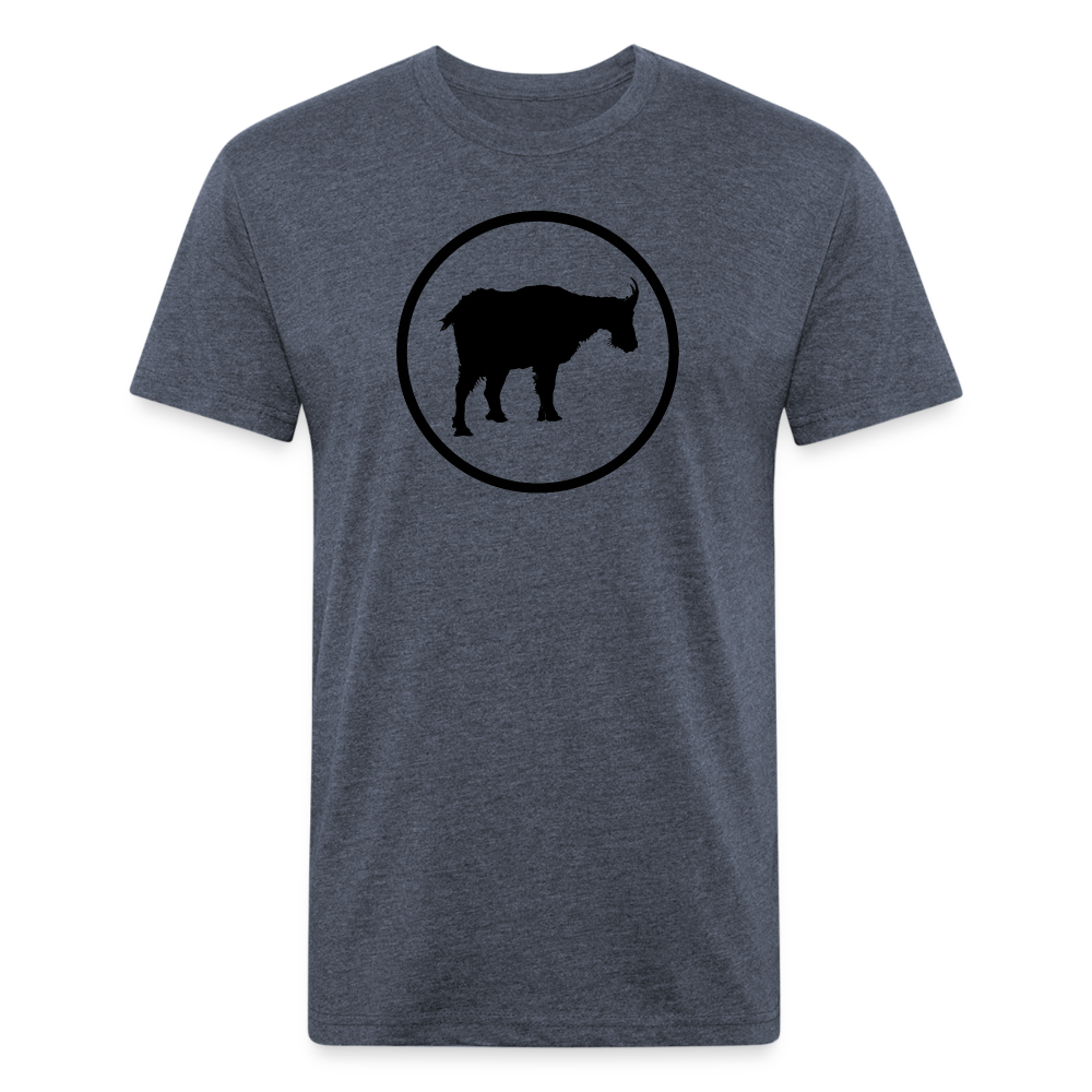 Mountain Goat - Premium Graphic Tee - heather navy