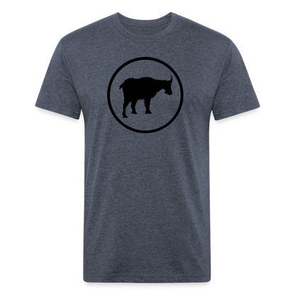 Mountain Goat - Premium Graphic Tee - heather navy