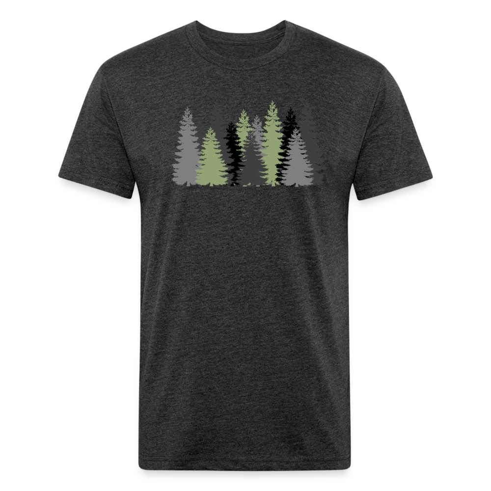 Trees- Premium Graphic Tee - heather black