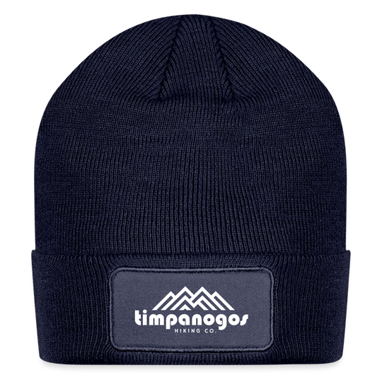 Patch Beanie - Timpanogos Hiking Co. - navy