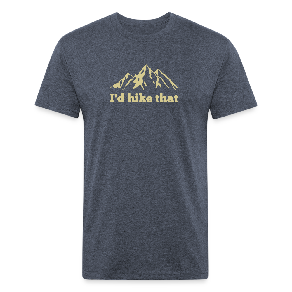 I'd Hike That - Premium Graphic Tee - heather navy