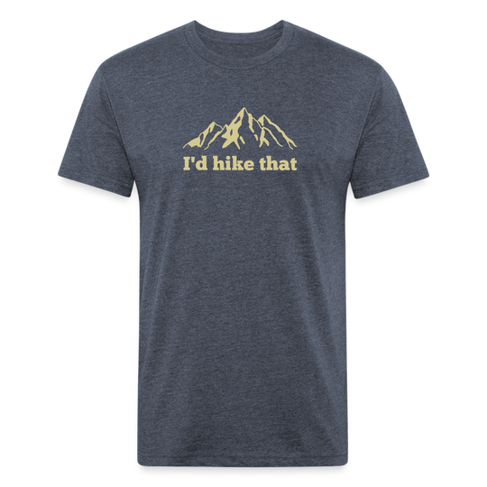 I'd Hike That - Premium Graphic Tee - heather navy