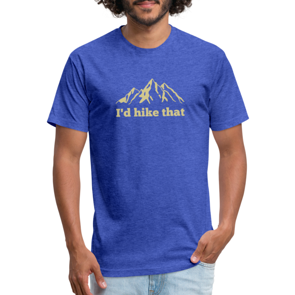 I'd Hike That - Premium Graphic Tee - heather royal