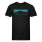 Retro Mountain Classic (cool) - Premium Graphic Tee - black