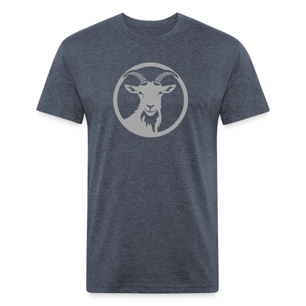 Goat Energy - Premium Graphic Tee - heather navy