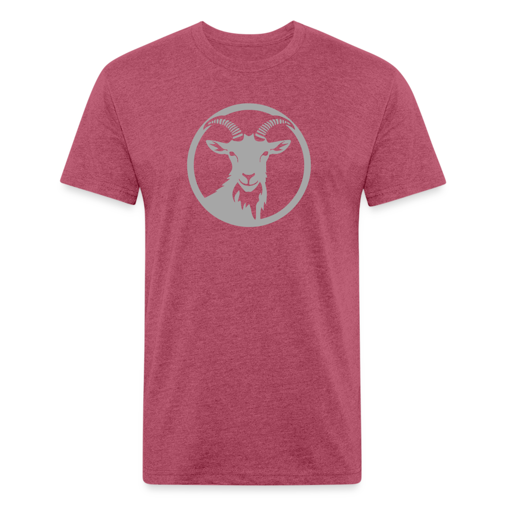 Goat Energy - Premium Graphic Tee - heather burgundy