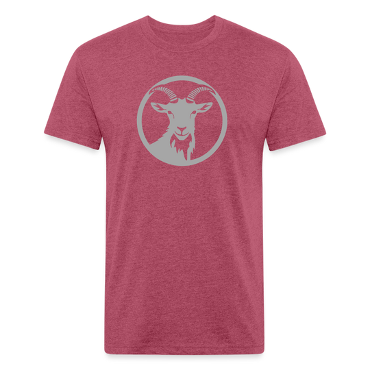 Goat Energy - Premium Graphic Tee - heather burgundy