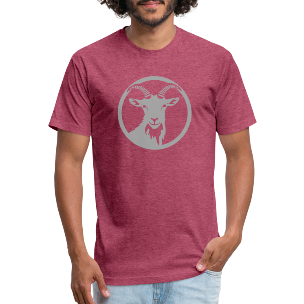 Goat Energy - Premium Graphic Tee - heather burgundy